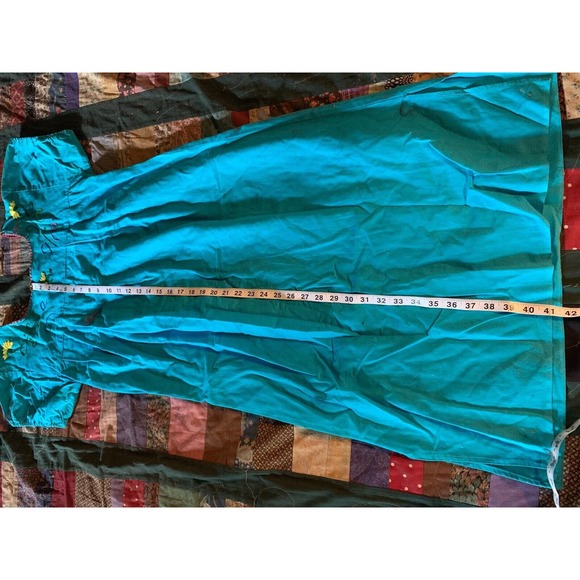 Vintage Mexican Fiesta Dress Sz Small -Med. Cotton 1960’s - Picture 9 of 11